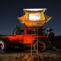 Overlander Roof Tent 2 Person Tent Coyote Tan Smittybilt