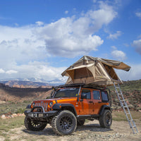 Overlander Roof Tent 2 Person Tent Coyote Tan Smittybilt