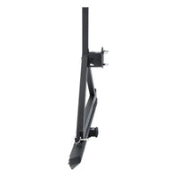 SRC Classic Rear Bumper 87-06 Wrangler CJ/TJ/YJ/LJ W/Hitch And Tire Carrier Black Textured Smittybilt
