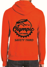 Aaron's Olympic 4x4 Hoodie - Safety Orange