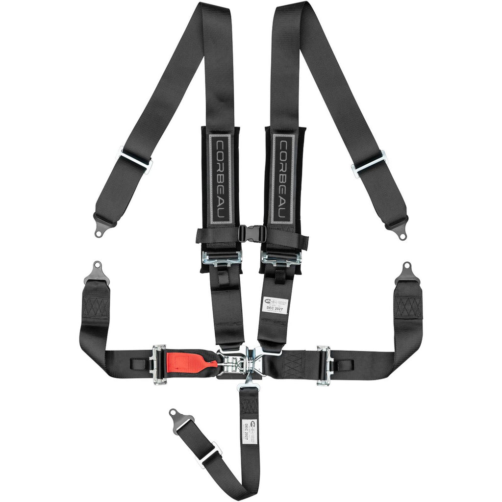 Latch & Link 5 Point Harness Black