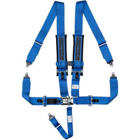 Latch & Link 5 Point Harness Blue