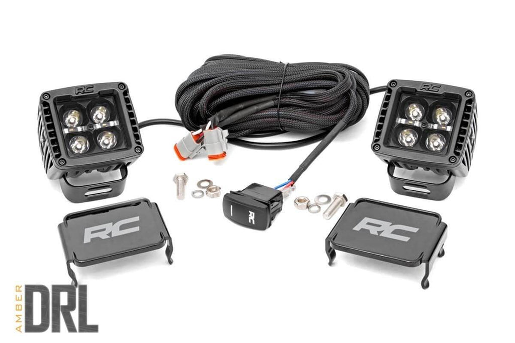 2" Square Pod LED Lights - Rough Country