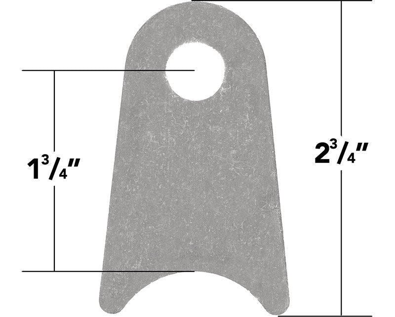 Weld On Coped Tabs Standard 1.5 Inch Cope Trail Gear