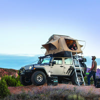 Overlander Roof Tent 2 Person Tent Coyote Tan Smittybilt