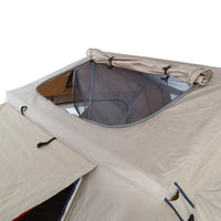 Overlander Roof Tent 2 Person Tent Coyote Tan Smittybilt
