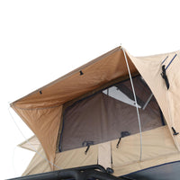 Overlander Roof Tent 2 Person Tent Coyote Tan Smittybilt