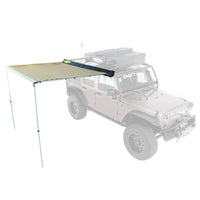 Overlander Awning 78 L x82 W Coyote Tan Smittybilt