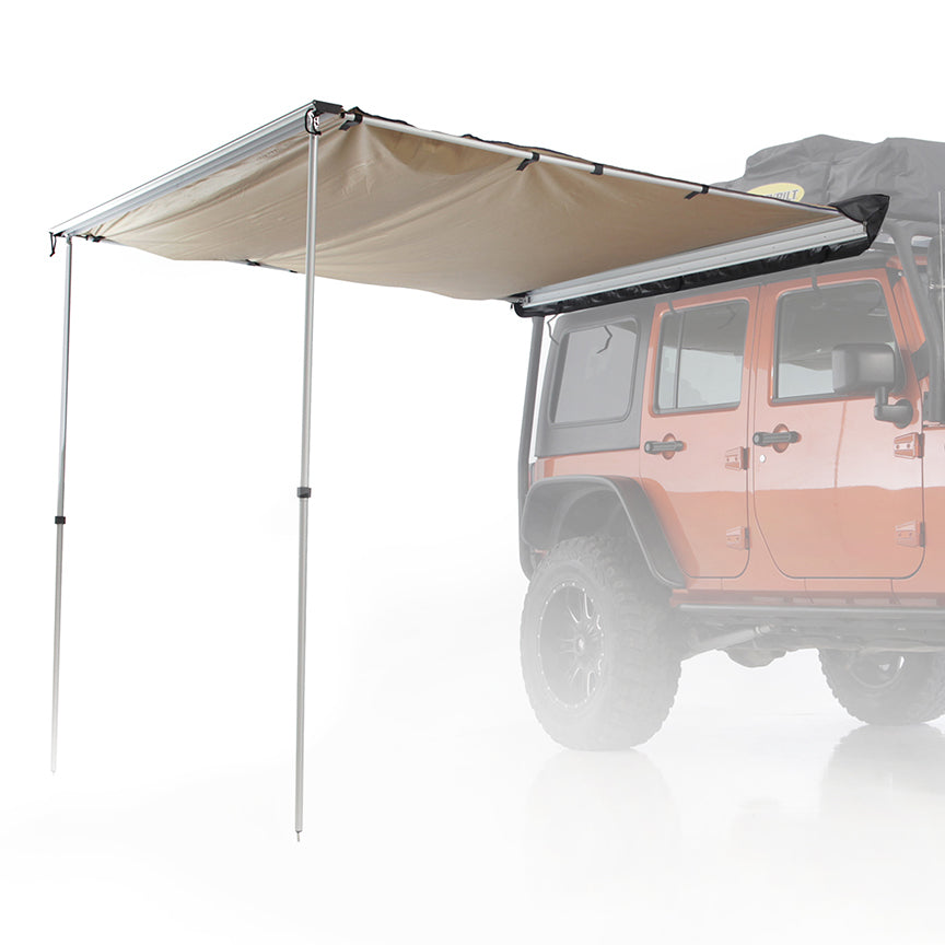 Overlander Awning 78 L x82 W Coyote Tan Smittybilt