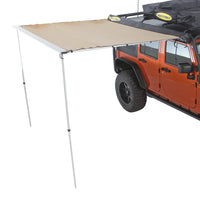Overlander Awning 78 L x82 W Coyote Tan Smittybilt