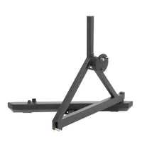 SRC Classic Rear Bumper 87-06 Wrangler CJ/TJ/YJ/LJ W/Hitch And Tire Carrier Black Textured Smittybilt