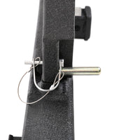 SRC Classic Rear Bumper 87-06 Wrangler CJ/TJ/YJ/LJ W/Hitch And Tire Carrier Black Textured Smittybilt