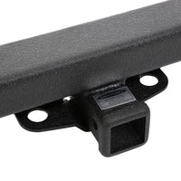 SRC Classic Rear Bumper 87-06 Wrangler CJ/TJ/YJ/LJ W/Hitch And Tire Carrier Black Textured Smittybilt